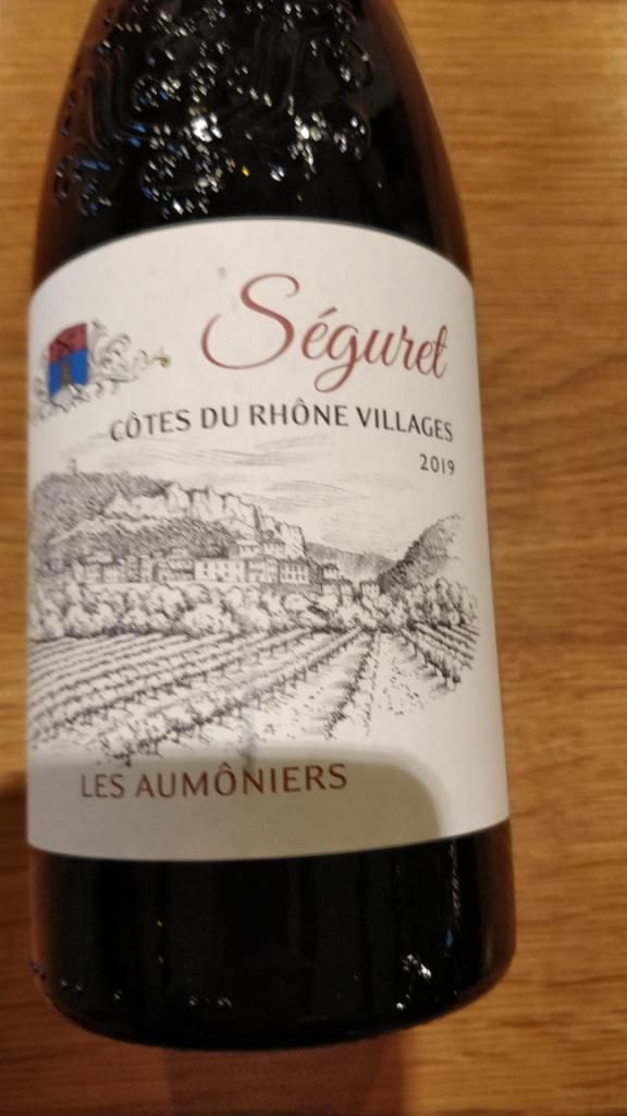 Côtes du - Villages CellarTracker Rhône Aumôniers 2019 Les Saint-Jean-d\'Ardières Séguret