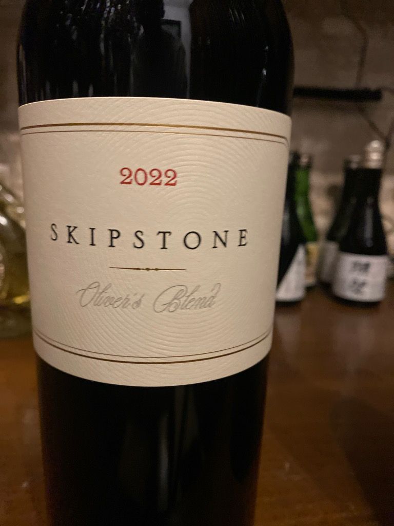 2021 Skipstone Oliver's Blend - CellarTracker