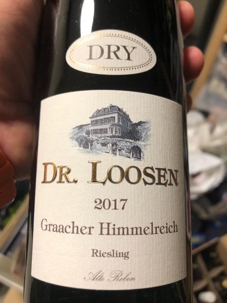 16 Dr Loosen Graacher Himmelreich Riesling Gg Kabinett Alte Reben Dry Germany Mosel Saar Ruwer Cellartracker