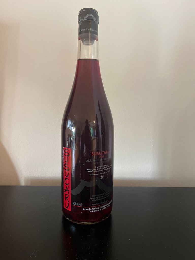 2016 Frank Cornelissen Susucaru Rosso - CellarTracker