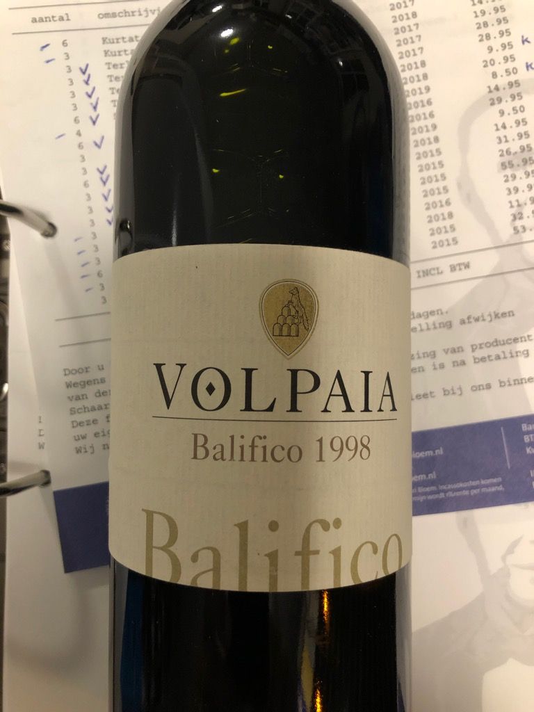 1997 Castello di Volpaia Balifico Toscana IGT - CellarTracker