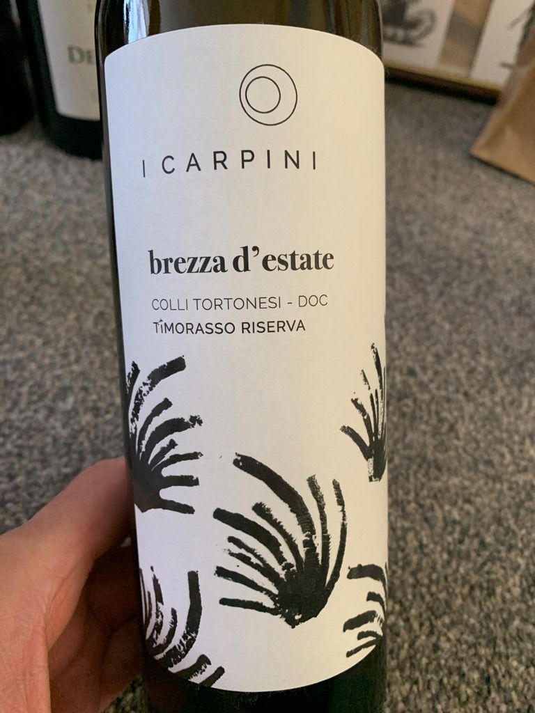 2018 Cascina I Carpini Colli Tortonesi Brezza d'Estate - CellarTracker