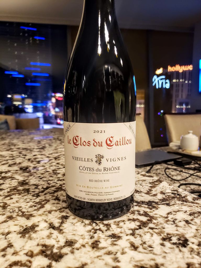 2021 Le Clos du Caillou Côtes du Rhône Cuvée Unique Vieilles