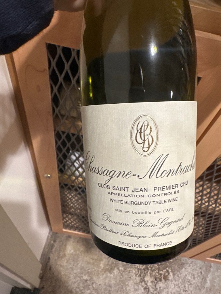 2020 Blain-Gagnard Chassagne-Montrachet 1er Cru Clos St. Jean