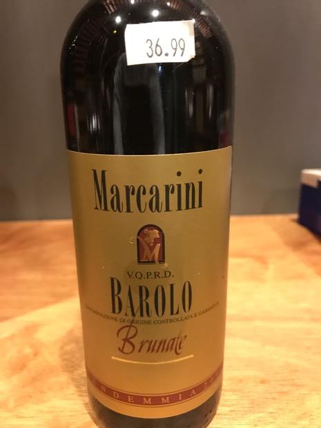 2001 Marcarini Barolo Brunate CellarTracker