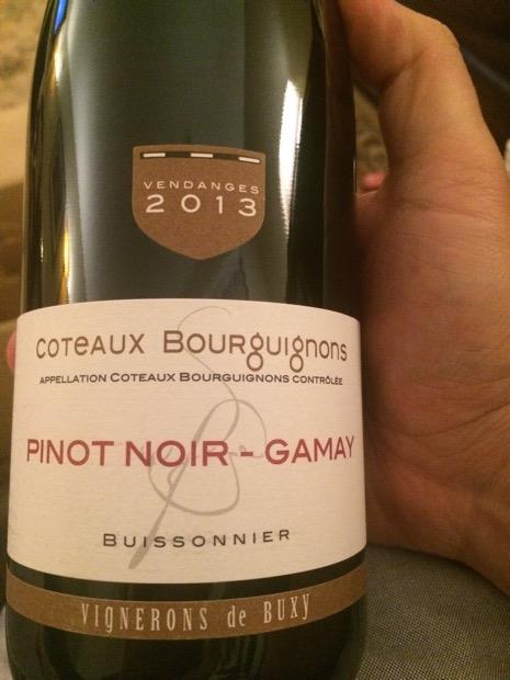 2018 Vignerons de Buxy Coteaux Bourguignons Buissonnier