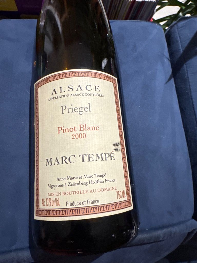 2019 Marc Tempé Pinot Blanc Priegel - CellarTracker