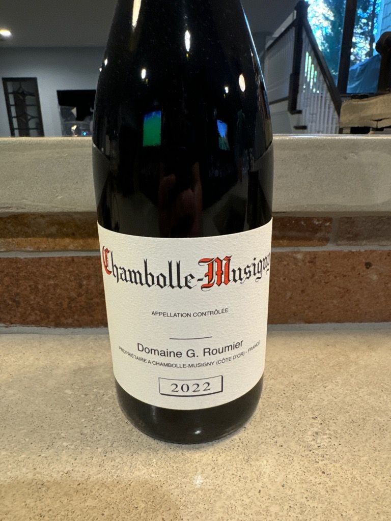 Chambolle-Musigny 2022 ドメーヌ・G・ルーミエ 2022 Domaine Georges Roumier Chambolle-Musigny - SKU 1866040