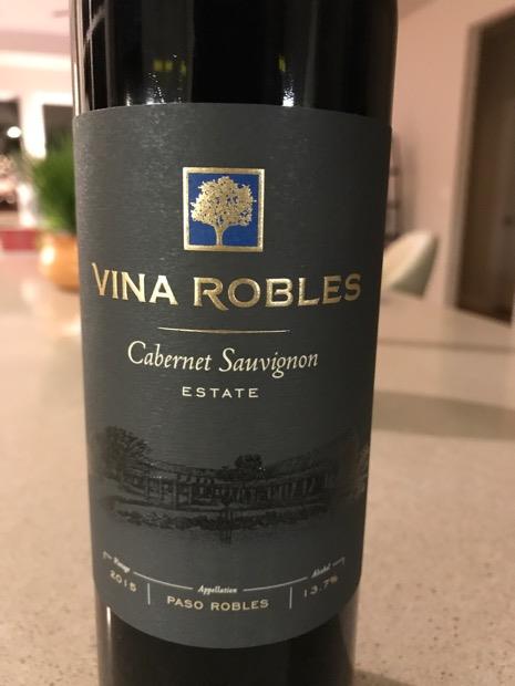 2015 Vina Robles Cabernet Sauvignon, USA, California, Central Coast ...