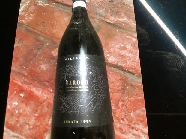 2019 Miliasso Barolo - CellarTracker