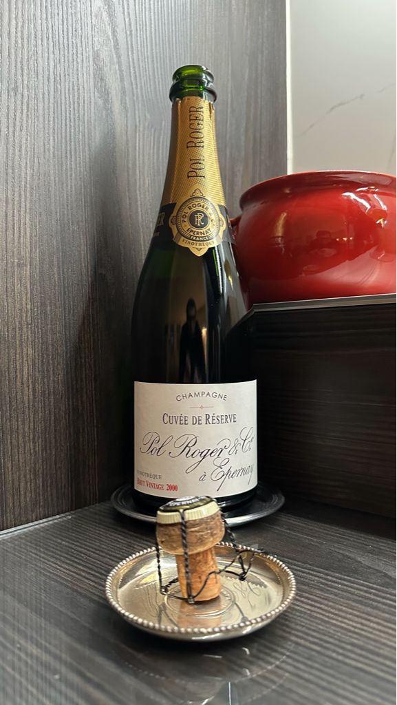 2000 Pol Roger Champagne Brut Cuvée de Reserve Vinothèque