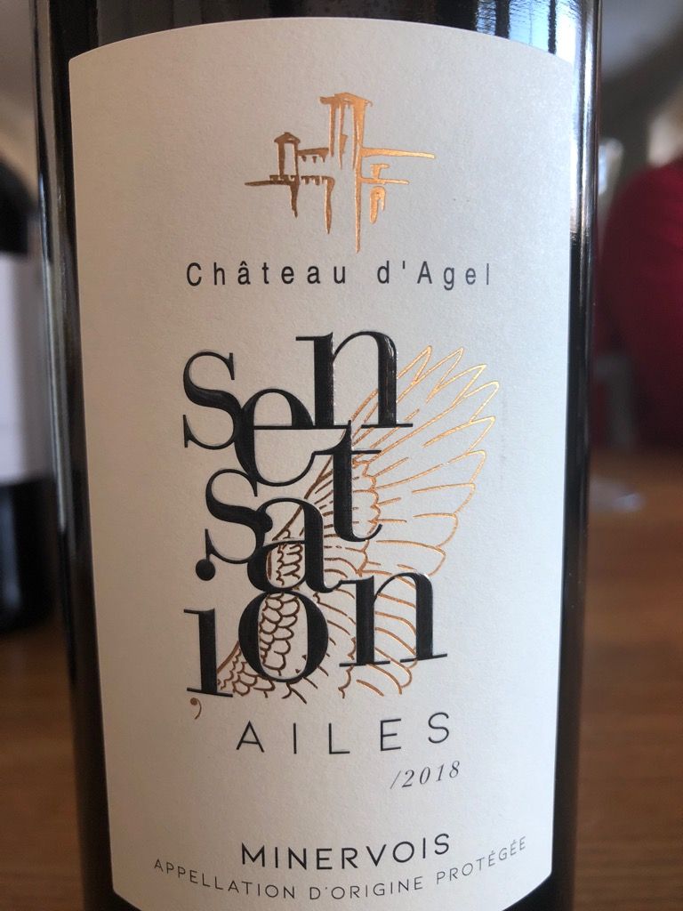 2021 Château d’Agel Minervois Ailes Sensation, France, Languedoc