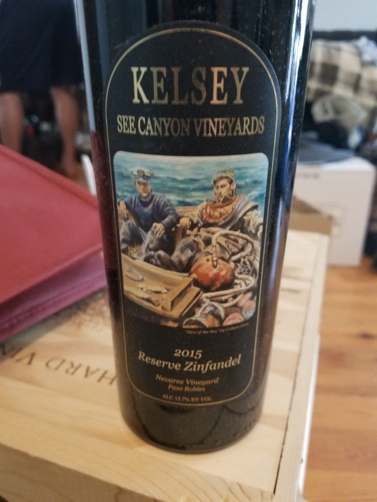 2018 Kelsey See Canyon Zinfandel Reserve Nevarez Vineyard, USA ...