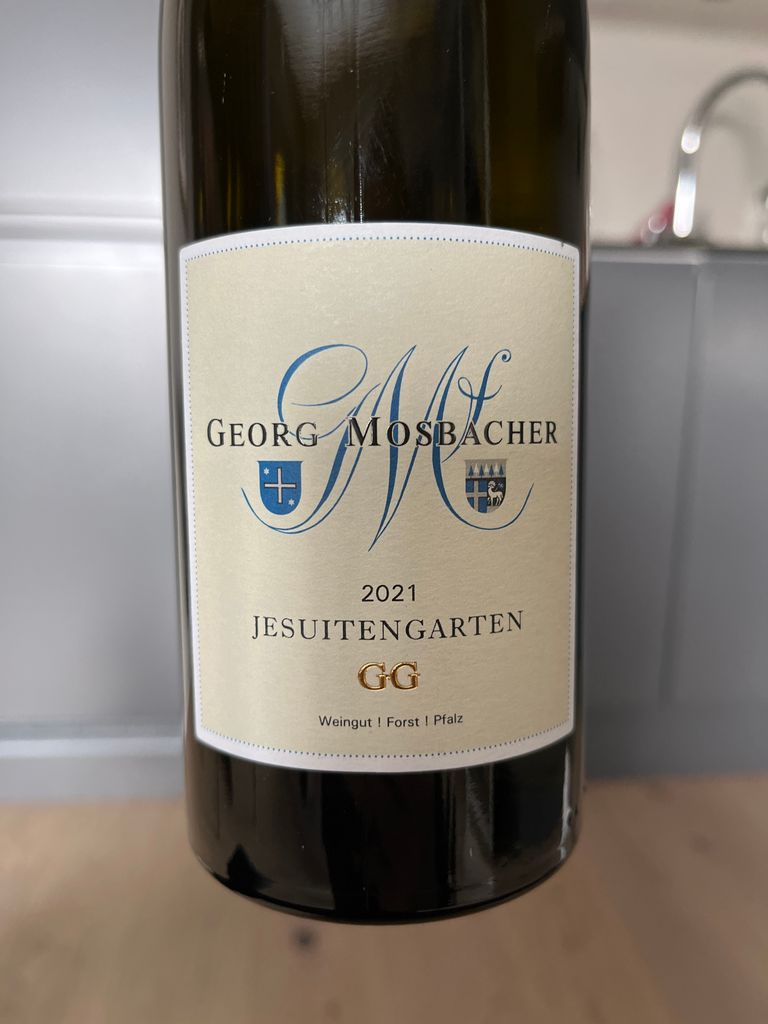 2021 Georg Mosbacher Forster Jesuitengarten Riesling Großes Gewächs ...