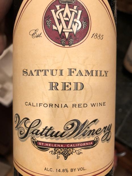 2014 V. Sattui Winery Sattui Family Red, USA, California, Napa Valley ...