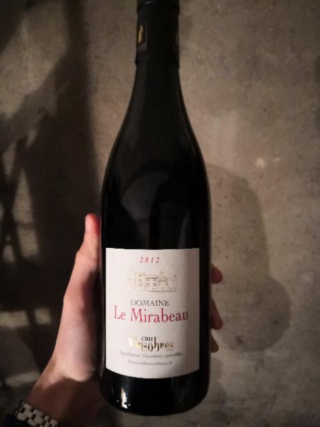 2016 Philippe Wallon Vinsobres Domaine le Mirabeau, France, Rhône