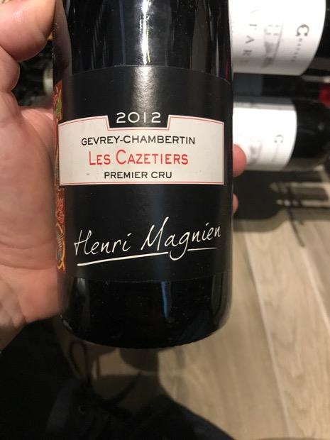 2022 Henri Magnien Gevrey-Chambertin 1er Cru Champeaux - CellarTracker