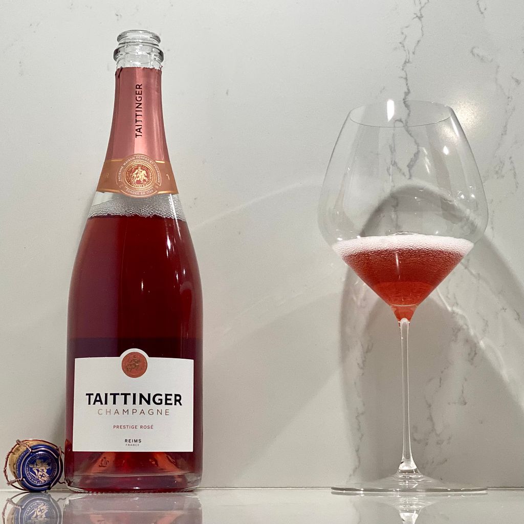 N.V. Taittinger Champagne Brut Prestige Rosé - CellarTracker