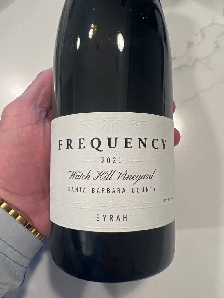 2021 Frequency Wines Syrah Watch Hill Vineyard, USA, California ...