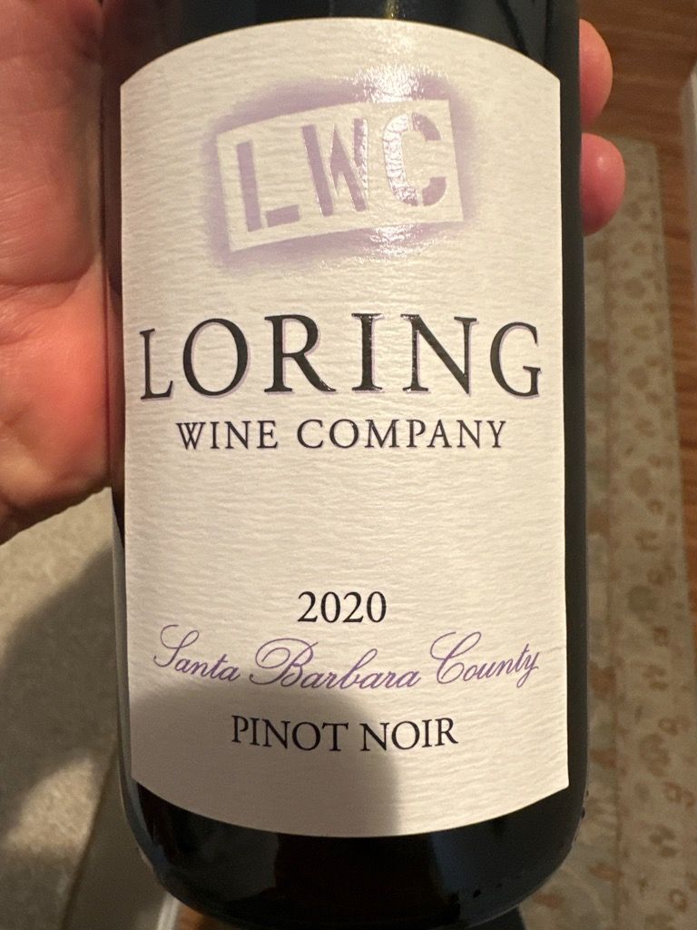 2022 Loring Wine Company Pinot Noir Santa Barbara County, USA