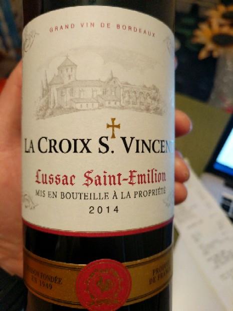 2014 La Croix St Vincent - CellarTracker