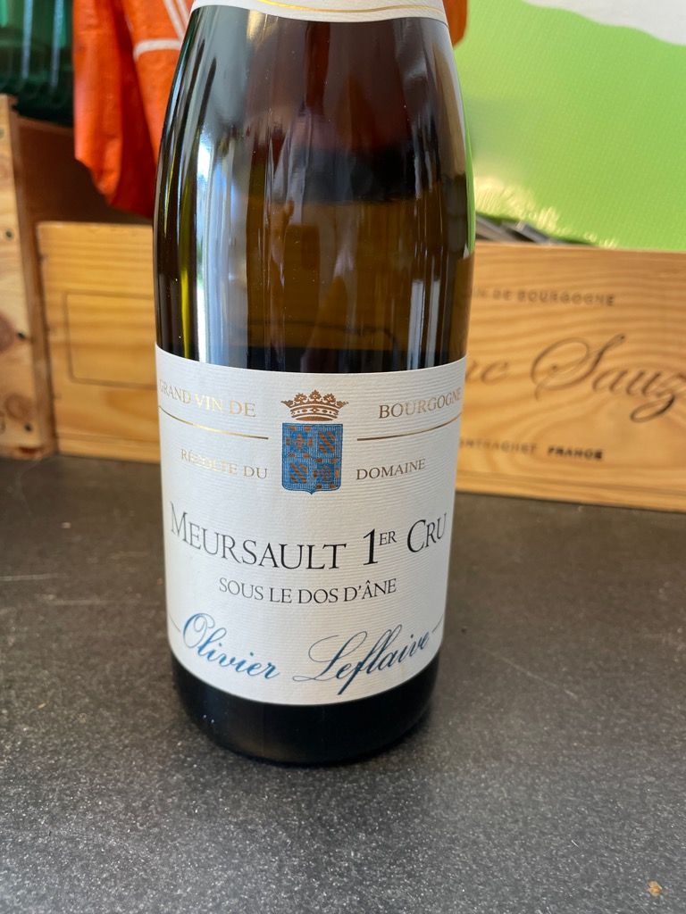 2019 Olivier Leflaive Meursault Sous Le Dos D'Ane 1er Cru, France ...