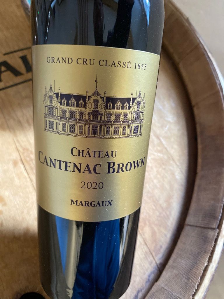 2020 Château Cantenac Brown - CellarTracker
