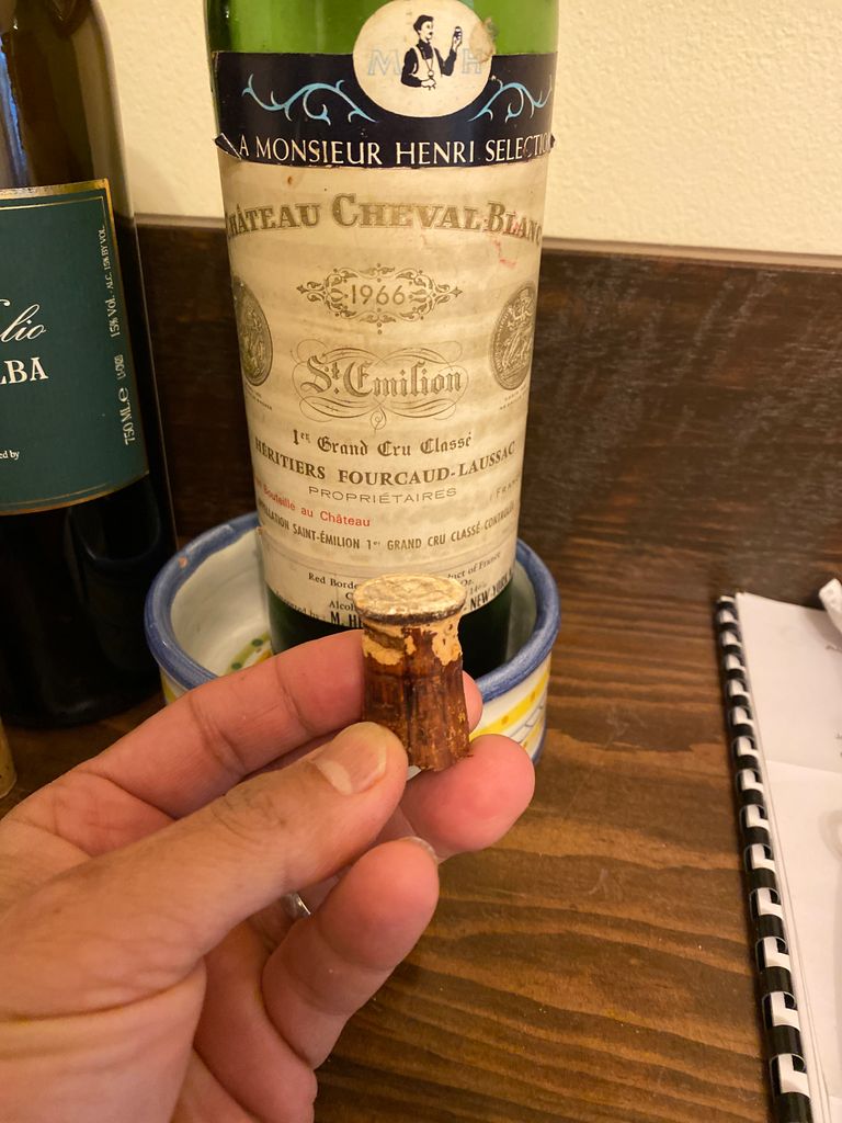 1966 Château Cheval Blanc - CellarTracker