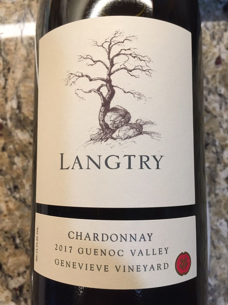 2018 Langtry Chardonnay Genevieve Vineyard, USA, California, North
