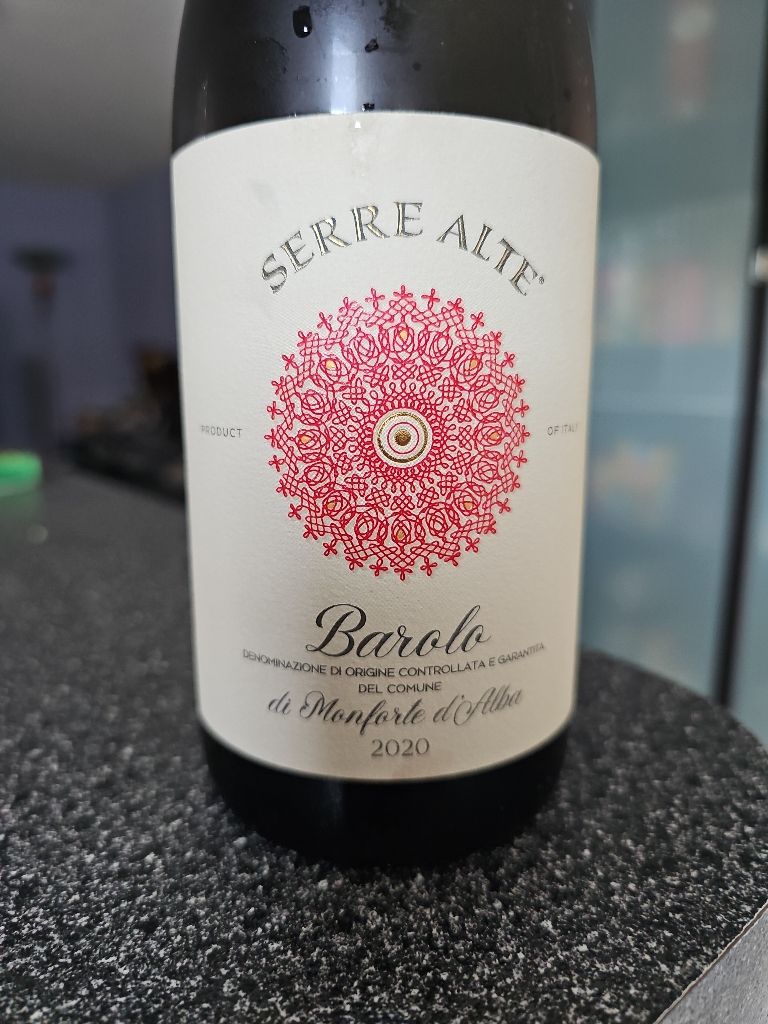 2020 Serre Alte Barolo di Monforte d'Alba - CellarTracker