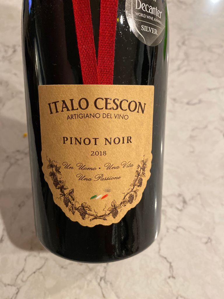 2018 Italo Cescon Pinot Noir Vino dell'Amicizia Veneto IGT