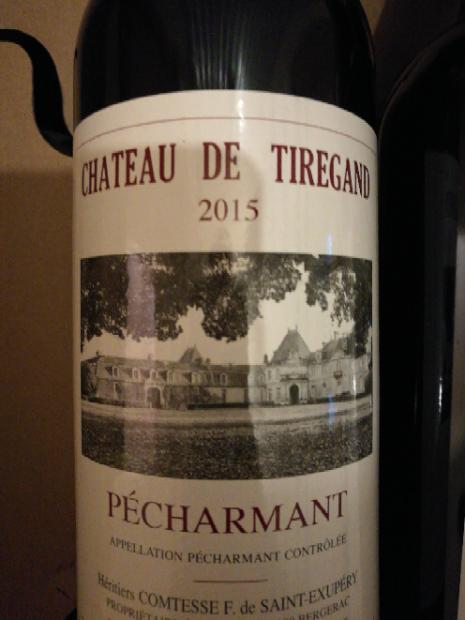 2015 Chateau De Tiregand Pecharmant France Southwest France Dordogne Pecharmant Cellartracker