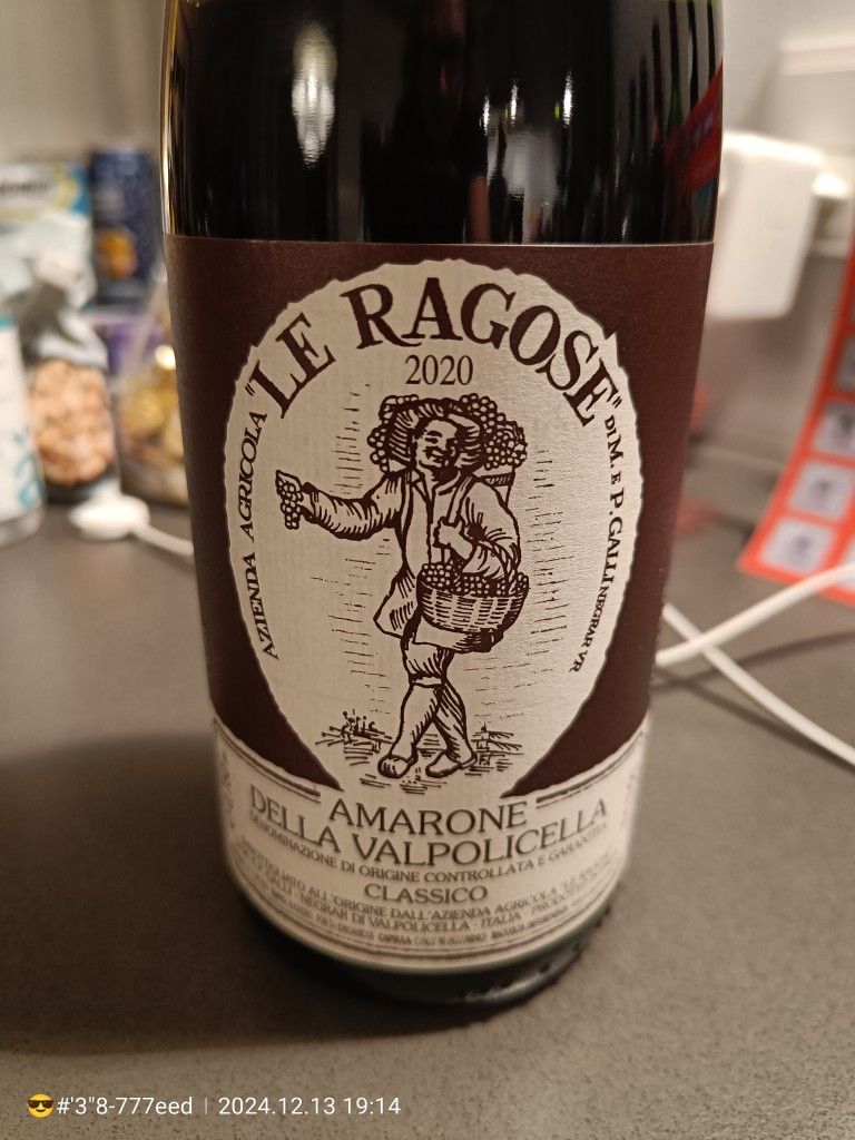 2020 Le Ragose Amarone della Valpolicella Classico, Italy, Veneto ...