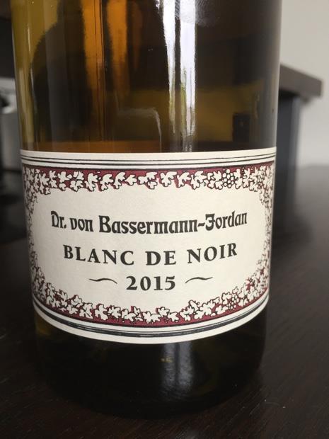 2015 Dr. von Bassermann Jordan Blanc de Noir trocken CellarTracker