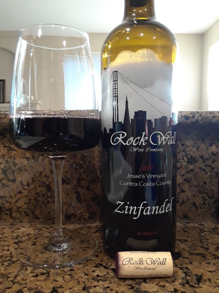 2019 Rock Wall Wine Co. Zinfandel Jesse's Vineyard, USA, California