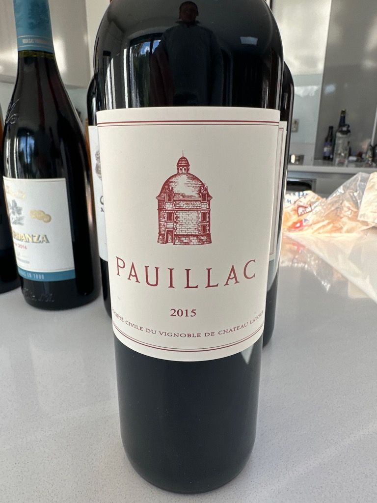 2016 Château Latour Pauillac de Latour - CellarTracker
