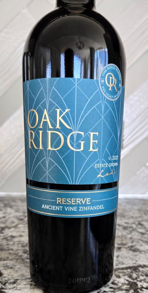 2013 Oak Ridge Winery Ancient Vine Zinfandel Reserve - CellarTracker