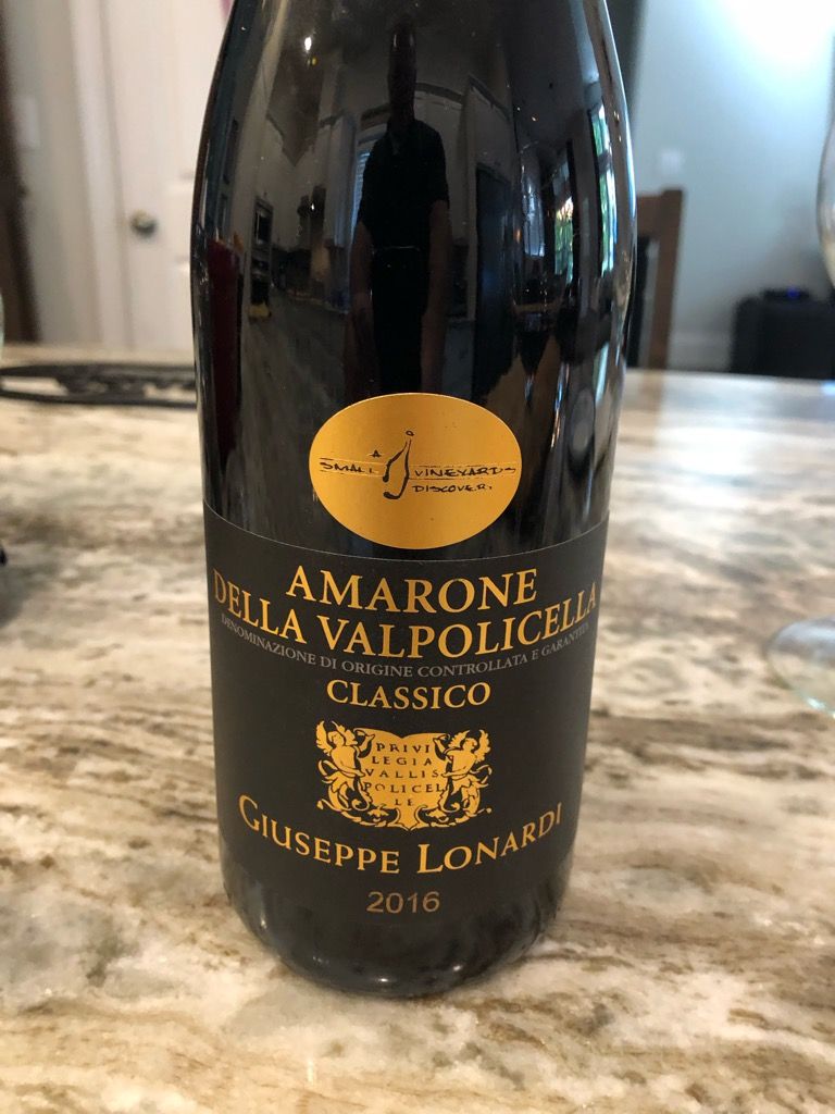 2016 Giuseppe Lonardi Amarone della Valpolicella Classico