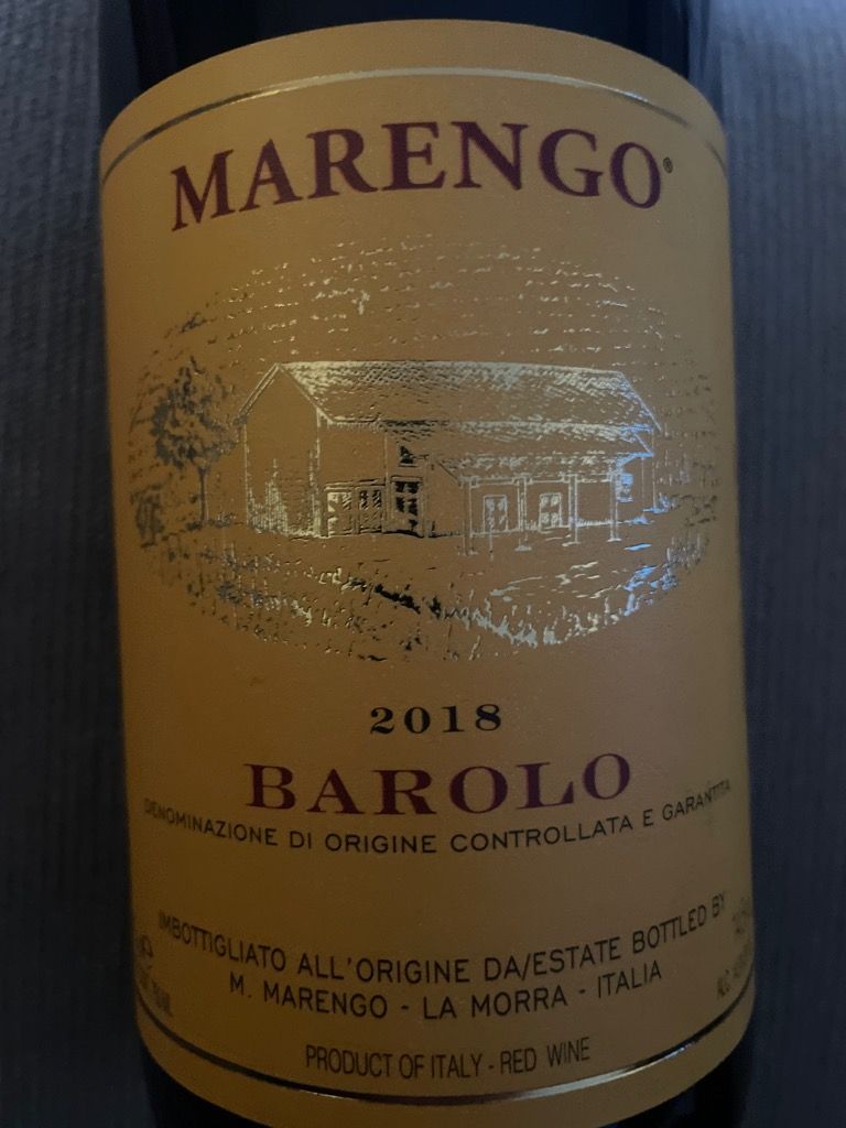 2018 M. Marengo Barolo - CellarTracker