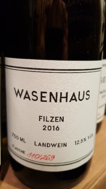 2022 Wasenhaus Chardonnay Filzen - CellarTracker