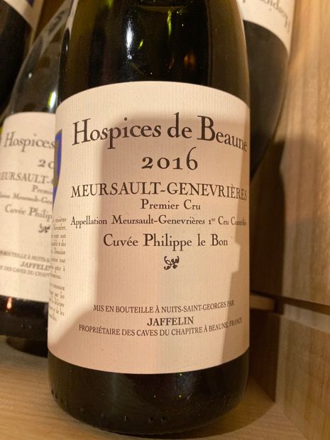 1988 Hospices de Beaune Meursault 1er Cru Les Genevrières Cuvée