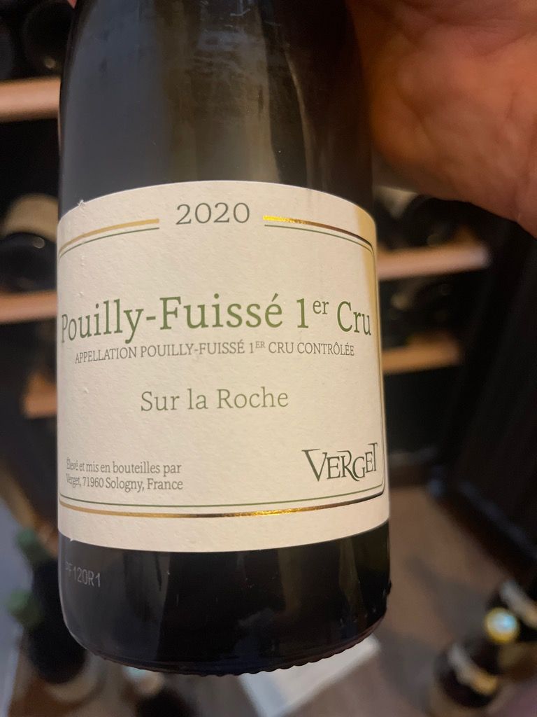 2020 Verget Pouilly-Fuissé Premier Cru Sur La Roche, France, Burgundy ...