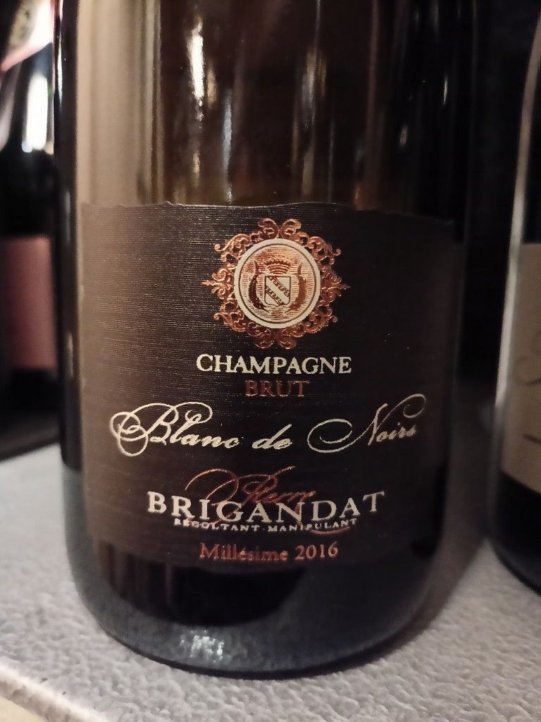 N.V. Pierre Brigandat Champagne Blanc de Noirs CellarTracker