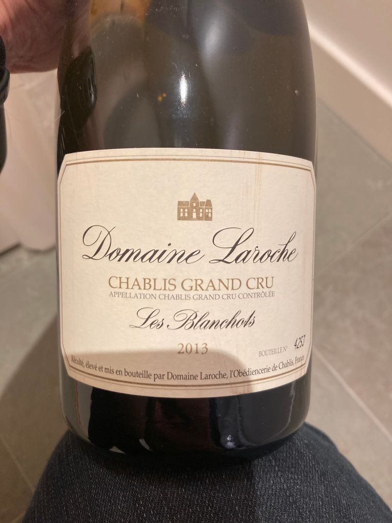 2014 Domaine Laroche Chablis Grand Cru Les Blanchots Réserve de l