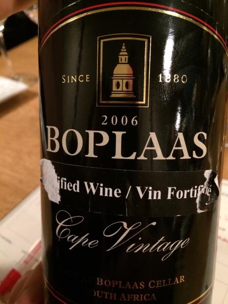 cape vintage port