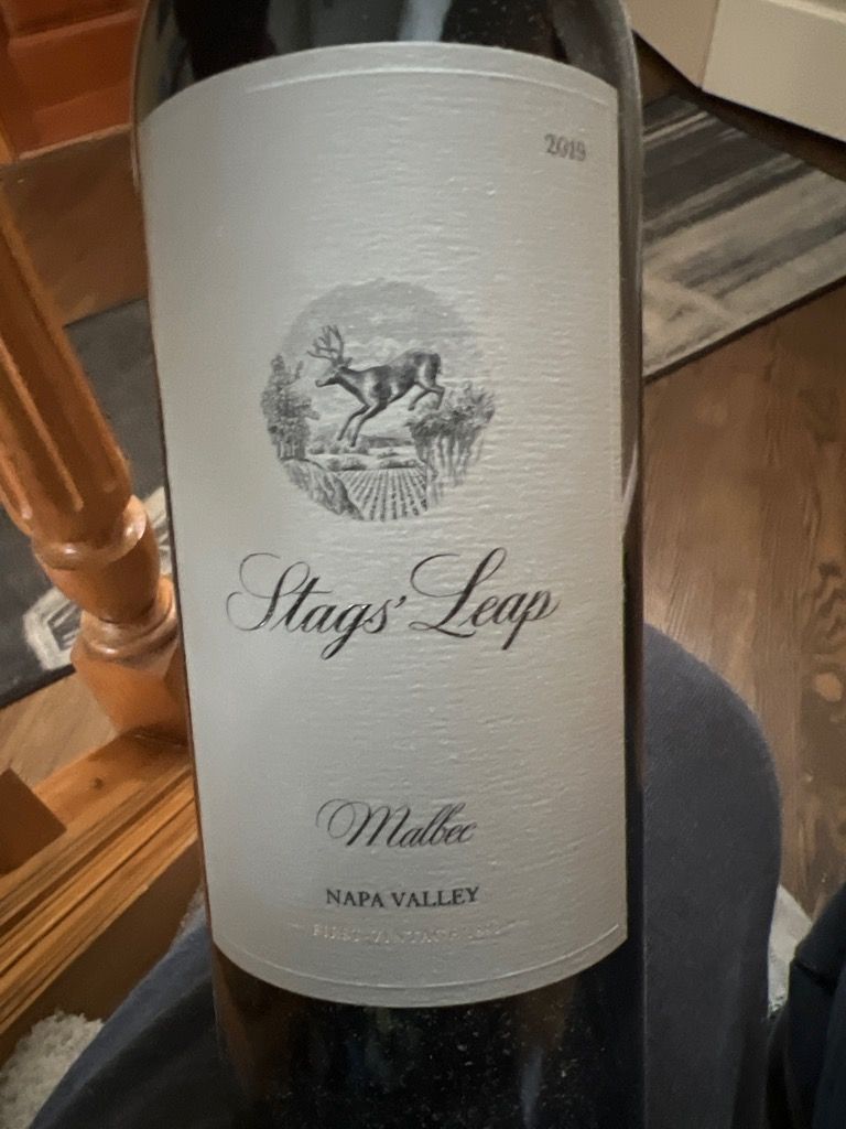 2019 Stags' Leap Winery Malbec, USA, California, Napa Valley ...