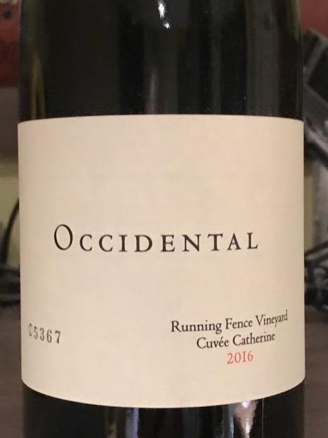 2018 Occidental Pinot Noir Cuvée Catherine Running Fence Vineyard -  CellarTracker