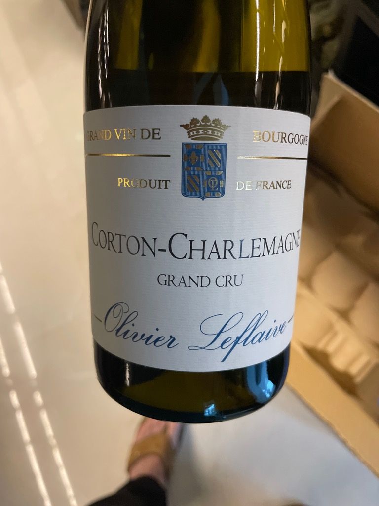1996 Olivier Leflaive Corton-Charlemagne - CellarTracker