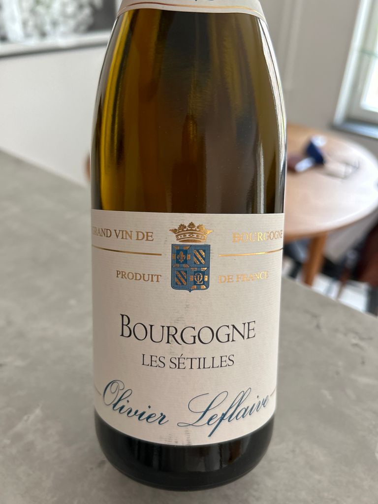 2022 Olivier Leflaive Bourgogne Blanc Les Sétilles - CellarTracker