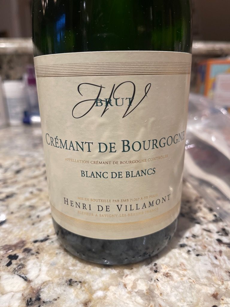 N.V. Henri de Villamont Crémant de Bourgogne Blanc de Blancs